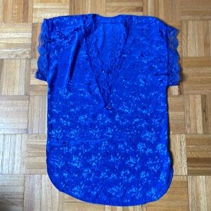 Fun Vintage Blue Nightgown